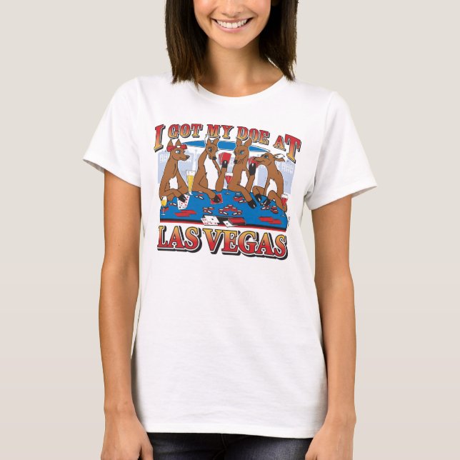 Las Vegas Gambling "Macht" T-Shirt (Vorderseite)