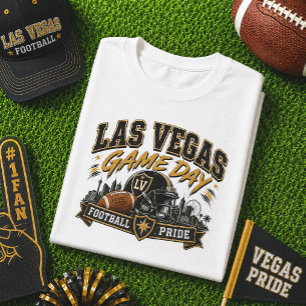 Las Vegas Game Day Football Stolz T-Shirt