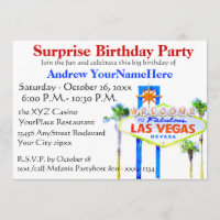 Las Vegas Geburtstagsparty Jackpot Slot Maschine