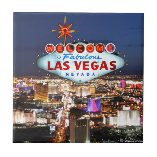 Las Vegas Geschenke Fliese