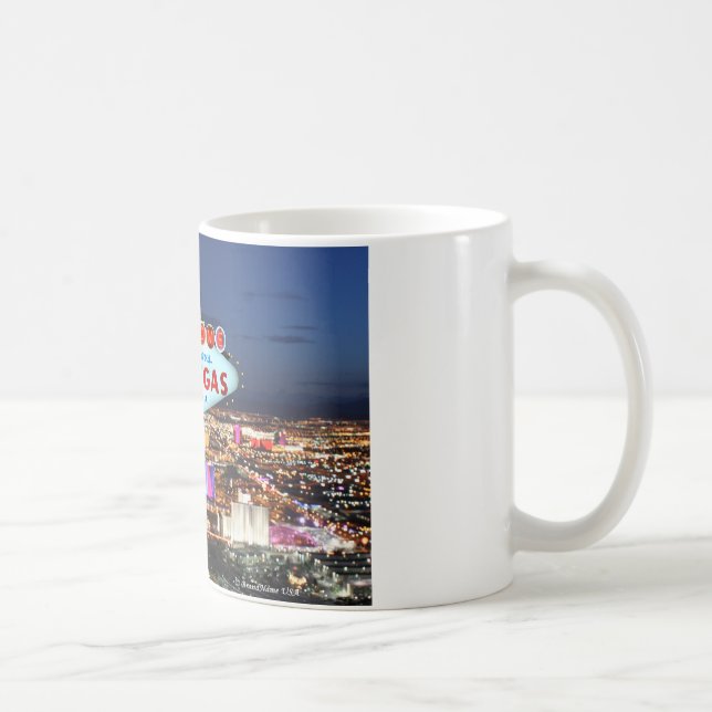 Las Vegas Geschenke Kaffeetasse (Rechts)
