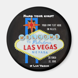 Las Vegas-Gewohnheits-Ereignis Magnet
