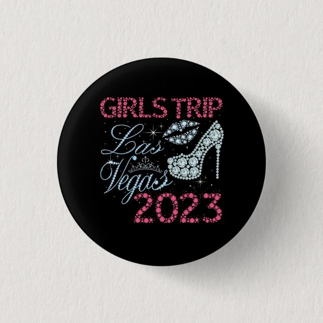Las Vegas Girls Trip 2023 Girls Weekend Friends Ma Button (Vorderseite)