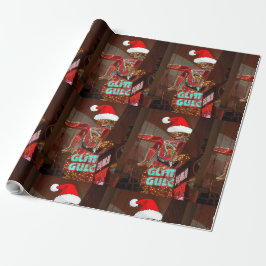 Las Vegas Glitzer Gultch Geschenkpapier