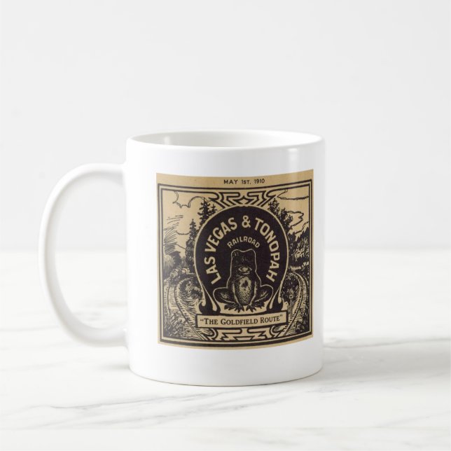 Las Vegas Goldfield Vintage Eisenbahn Tasse (Links)