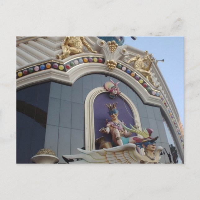 Las Vegas Harrah Postkarte (Vorderseite)