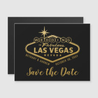 Las Vegas Hochzeit in Urlaubsort Magnet Save the D