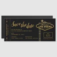 Las Vegas-Hochzeit in Urlaubsort Speichern des Dat