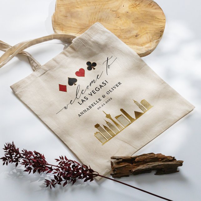 Las Vegas Hochzeit in Urlaubsort Willkommen Tragetasche (Von Creator hochgeladen)