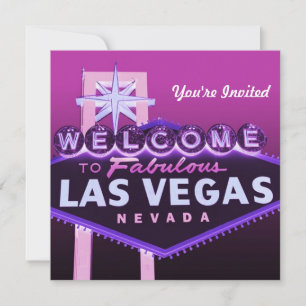 Las Vegas Hochzeit oder formelle Einladung zu jede