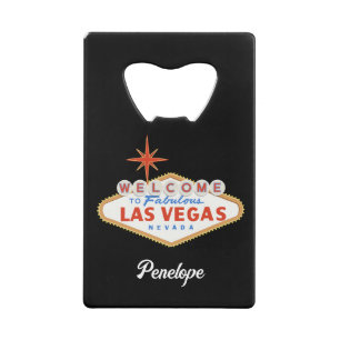 Las Vegas Hochzeits-Junggesellinnen-Abschiedsparty Geldbeutel Flaschenöffner