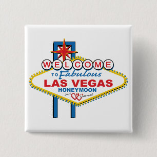 Las Vegas Honeymoon Button