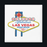 Las Vegas Honeymoon Magnet<br><div class="desc">Las Vegas Honeymoon Design</div>