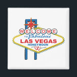Las Vegas Honeymoon Magnet<br><div class="desc">Las Vegas Honeymoon Design</div>