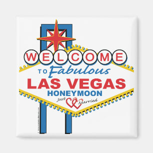 Las Vegas Honeymoon Magnet