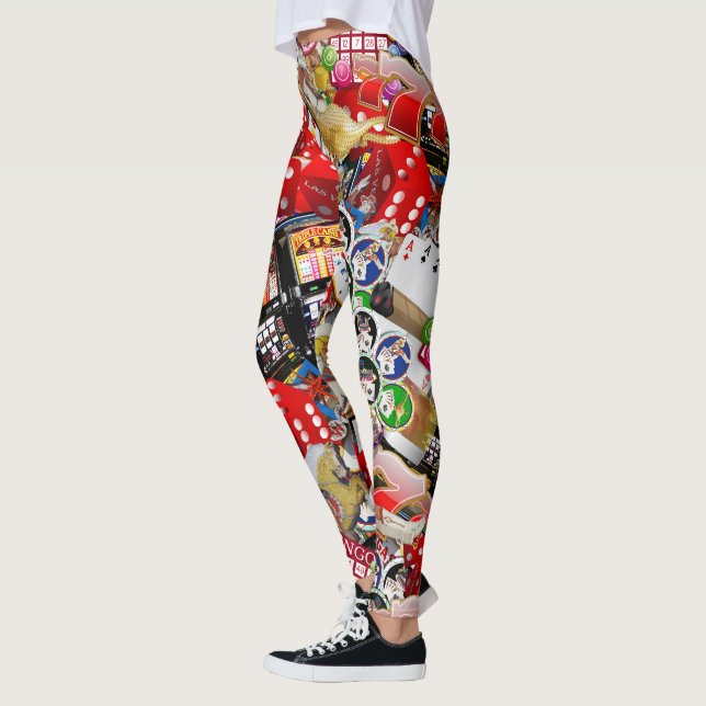 Las Vegas Icons - Gamblers Freude Leggings (Links)