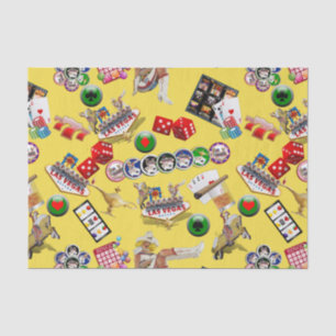 Las Vegas Icons - Gamblers Freude Seidenpapier