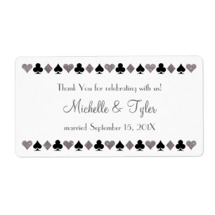 Las Vegas Imitate Silver Glitzer Black Fevor Label