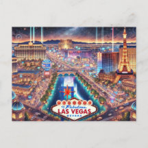 Las Vegas in der Nacht