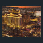 Las Vegas in der Nacht Puzzle<br><div class="desc">Las Vegas in der Nacht,  Caesars Palace im Hintergrund</div>