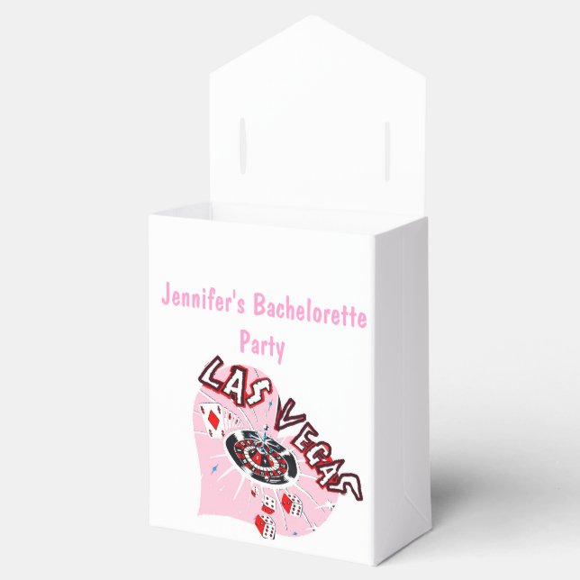 Las Vegas Junggeselinnen-Abschied Geschenkschachtel (Geöffnet)