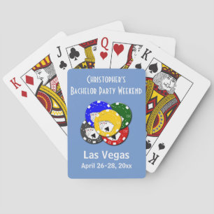 Las Vegas Junggesellenabschied Casino Poker Spielkarten