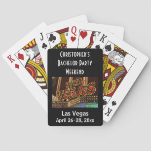 Las Vegas Junggesellenabschied Wochenende Reise Fa Spielkarten