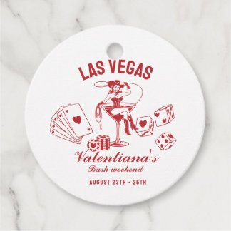 Las Vegas Junggesellinnenabschied Personalized Geschenkanhänger