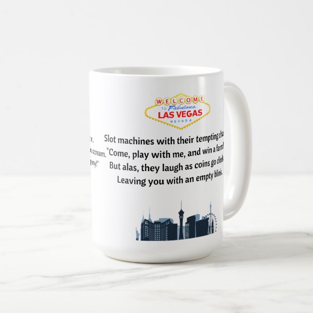 Las Vegas Kaffeetasse (VorderseiteRechts)