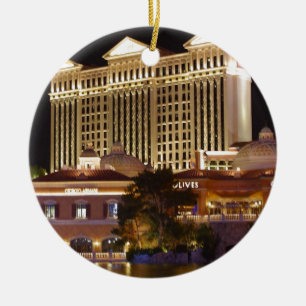 Las Vegas Keramik Ornament