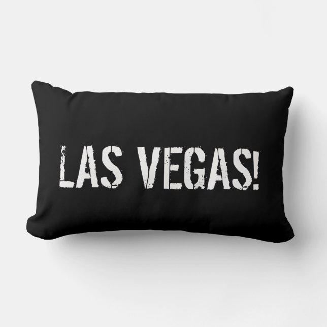 Las Vegas-Kissen Lendenkissen (Vorderseite)