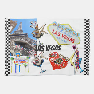 Las Vegas Landmarks serviette de cuisine