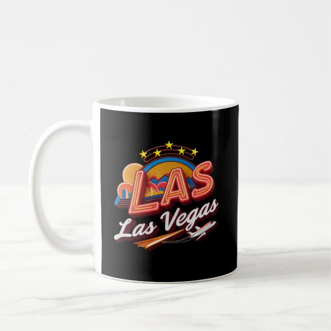 Las Vegas LAS Airport Code Coffee Mug Kaffeetasse (Links)