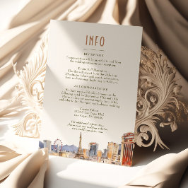 Las Vegas Liebe Wedding Info Info Card Einladung