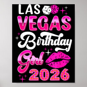 Las Vegas Mädchen Reise 2026 Kreuzfahrt passende B Poster