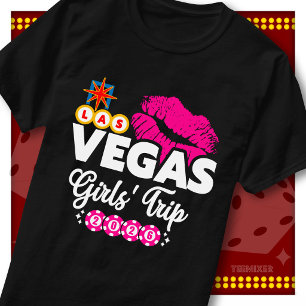 Las Vegas Mädchen-Trip 2026 Beste Freundinnen-Trip T-Shirt