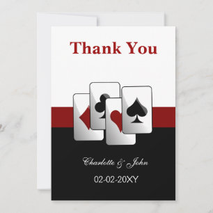 Las Vegas Mariage Merci cartes