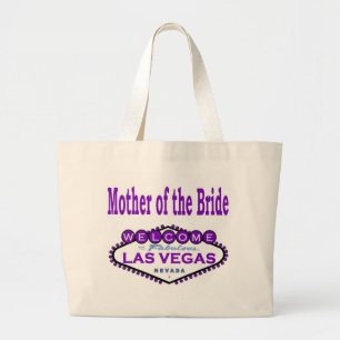 Las Vegas Mutter der Lila klassischen Bag Jumbo Stoffbeutel