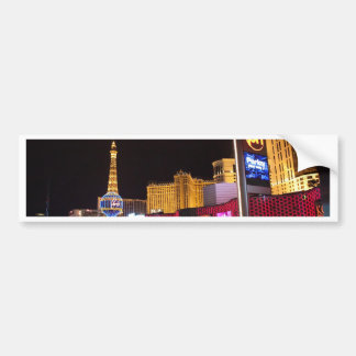 Las Vegas nachts Autoaufkleber