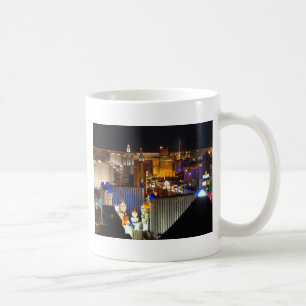 Las Vegas Nachtzeit Kaffeetasse