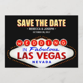 Las Vegas Neon Sign - Save the Date Hochzeit