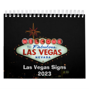 Las Vegas Neon Signs Kalender