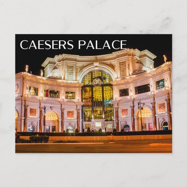 Las Vegas, Nevada Caesars Palace Casino USA Postkarte (Vorderseite)
