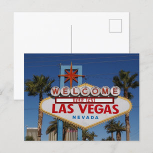 Las Vegas, Nevada Carte postale de la skyline