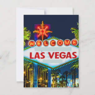 Las Vegas, Nevada Carte postale Skyline