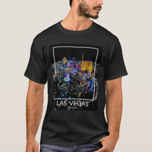 Las Vegas Nevada City Summer Graphic Willkommen in T-Shirt