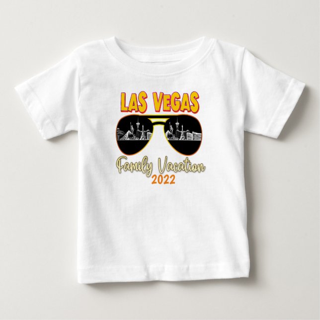 Las Vegas Nevada Familienurlaub Matching 2022  Baby T-shirt (Vorderseite)