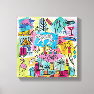 Las Vegas, Nevada Leinwanddruck