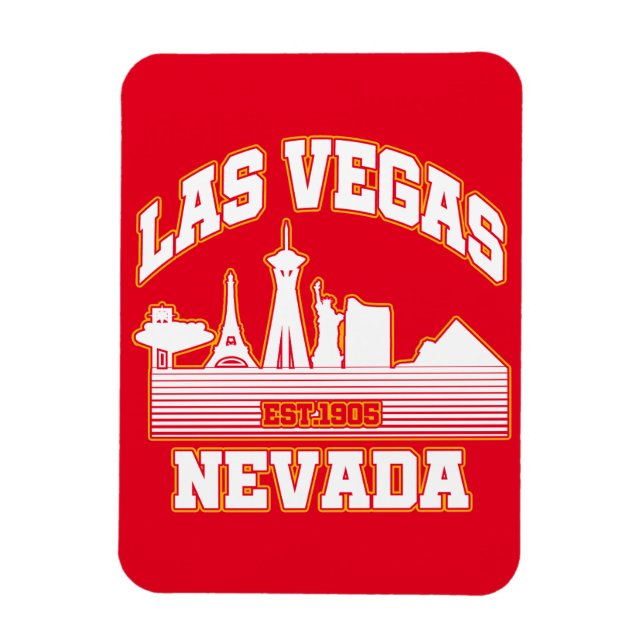 Las Vegas, Nevada Magnet (Vertikal)