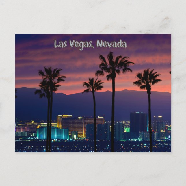 Las Vegas, Nevada Postcard Postkarte (Vorderseite)